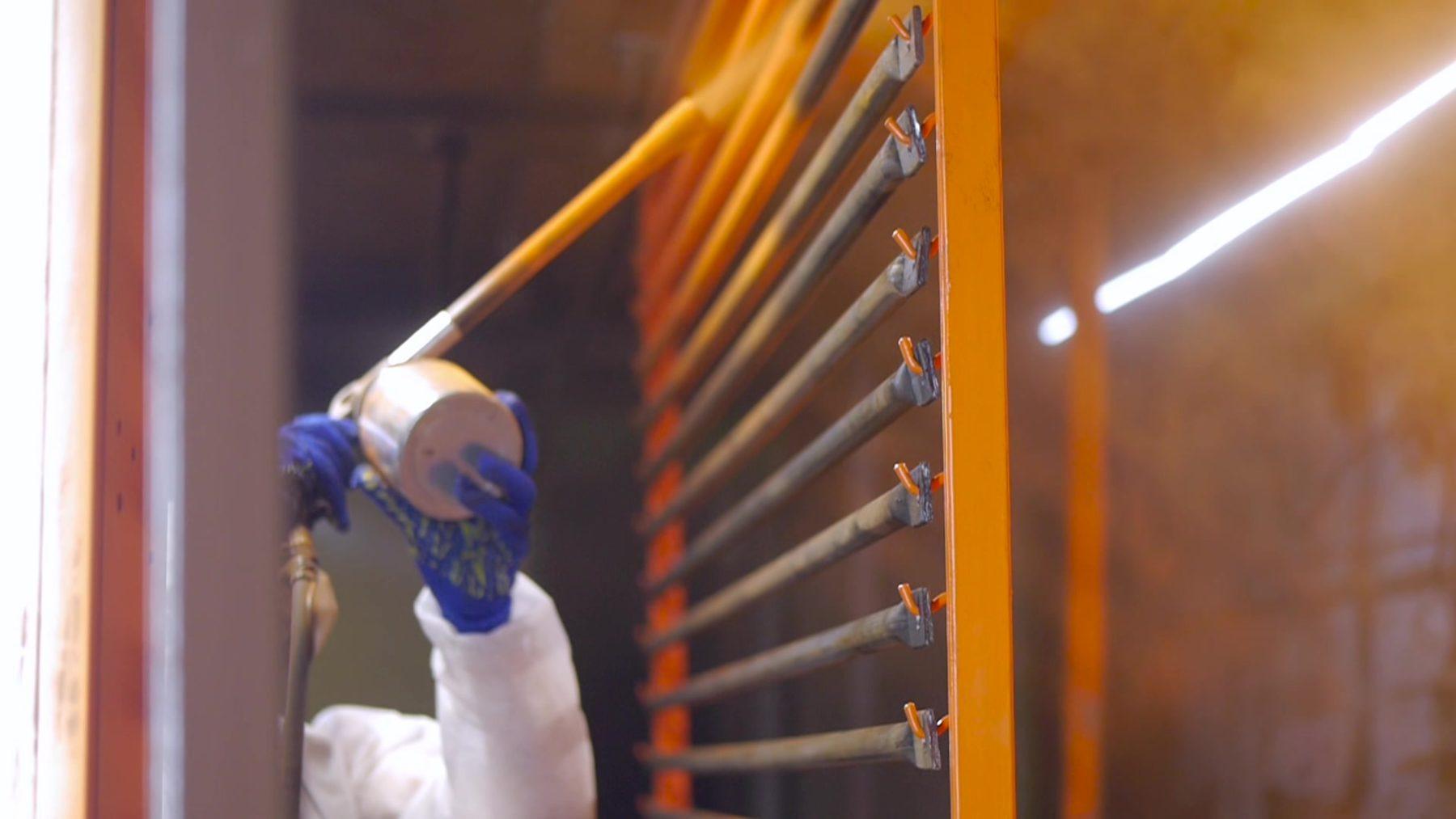 Precision Powder Coating for Components